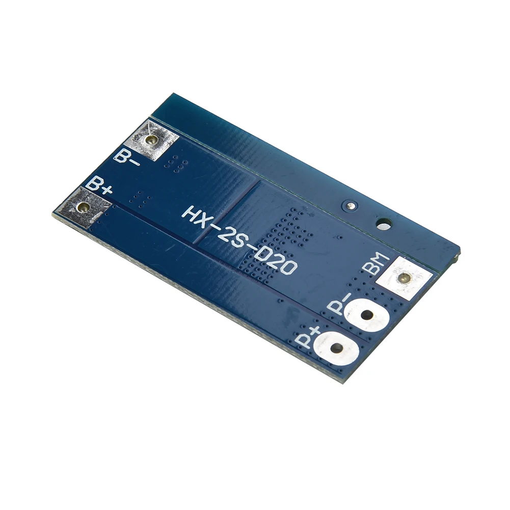 2S 7.4V Lithium Battery Protection Board 13A Working Current 20A Current-Limiting For 12V Electronic Product LED Backup Power Su
2S 7.4V Lithium Battery Protection Board 13A Working Current 20A Current-Limiting For 12V Electronic Product LED Backup Power Su