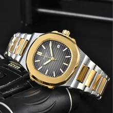 Hot AAA Mechanical Original Brand Luxury Watches for Men Automatic Date Movement Top Clocks Steel Strap Gift Advise Global Like