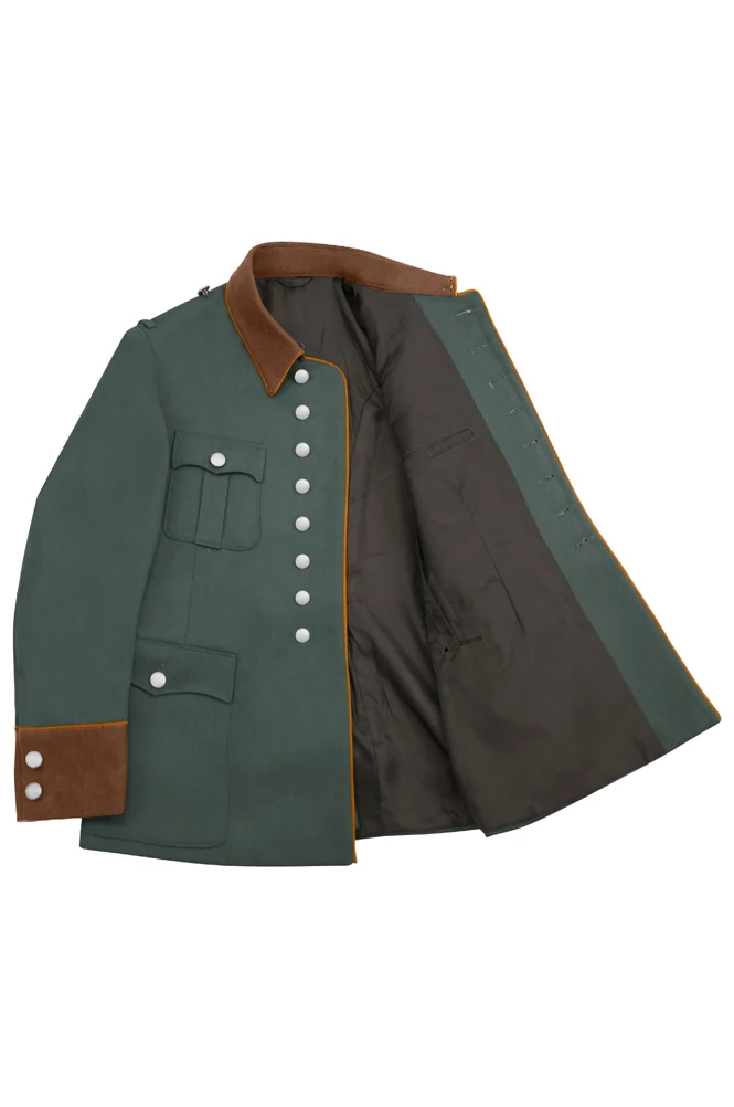 GUDK-004 WWII German Field Police officer Gabardine waffenrock tunic 
GUDK-004 WWII German Field Police officer Gabardine waffenrock tunic