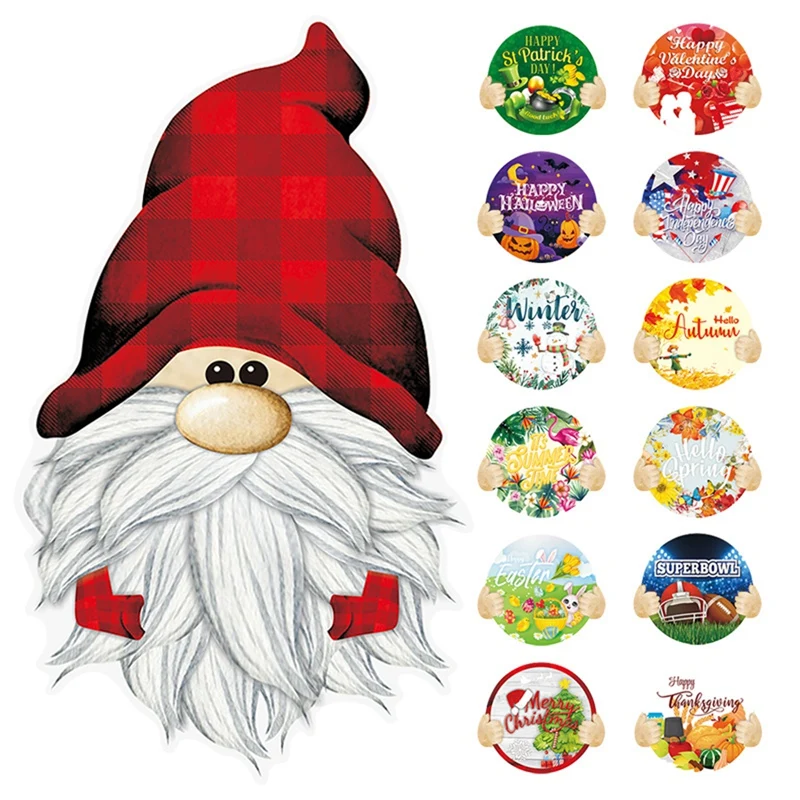 Christmas Wooden Hanging Sign Red Hat Dwarf Can Replace The Wall Hanging Ornaments Rudolph Crafts Santa Claus
Christmas Wooden Hanging Sign Red Hat Dwarf Can Replace The Wall Hanging Ornaments Rudolph Crafts Santa Claus
