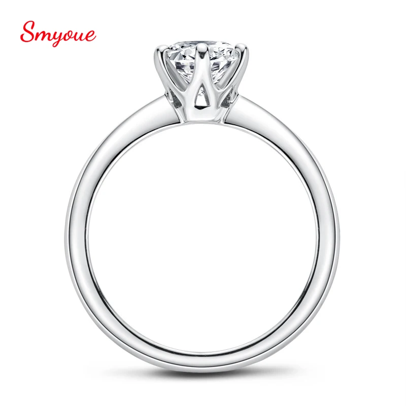 Женское Обручальное Кольцо Smyoue, классическое обручальное кольцо из муассанита цвета D с шестью крапанами и покрытием из серебра 925 пробы и 18-...
Женское Обручальное Кольцо Smyoue, классическое обручальное кольцо из муассанита цвета D с шестью крапанами и покрытием из серебра 925 пробы и 18-...