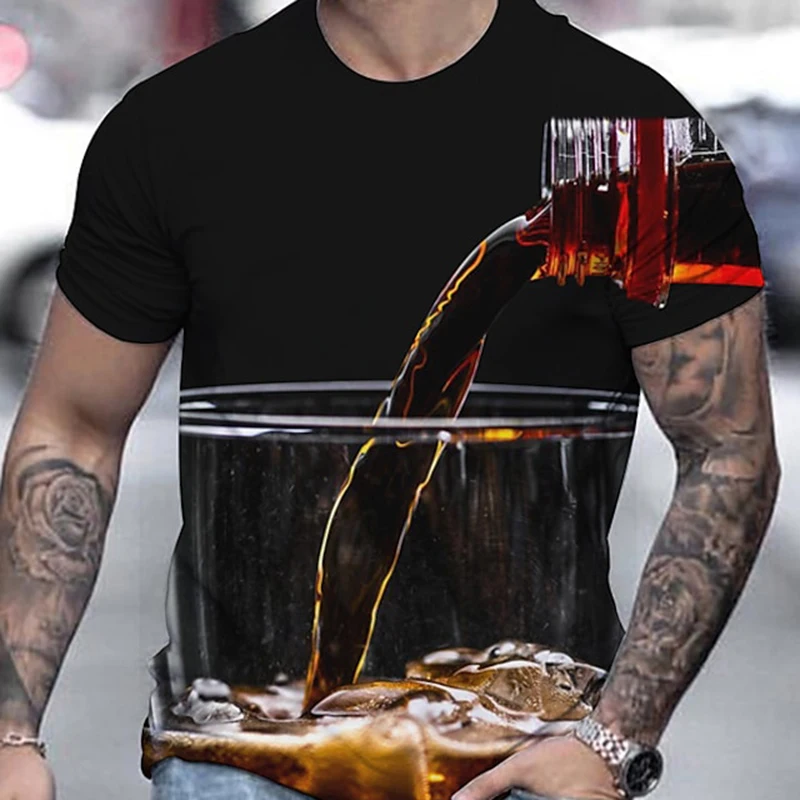 Men's Shirt T-Shirt Graphic 3D Beer Round Neck Short-Sleeved T-Shirt Out of The Weekend Short-Sleeved Clothing Basic
Men's Shirt T-Shirt Graphic 3D Beer Round Neck Short-Sleeved T-Shirt Out of The Weekend Short-Sleeved Clothing Basic