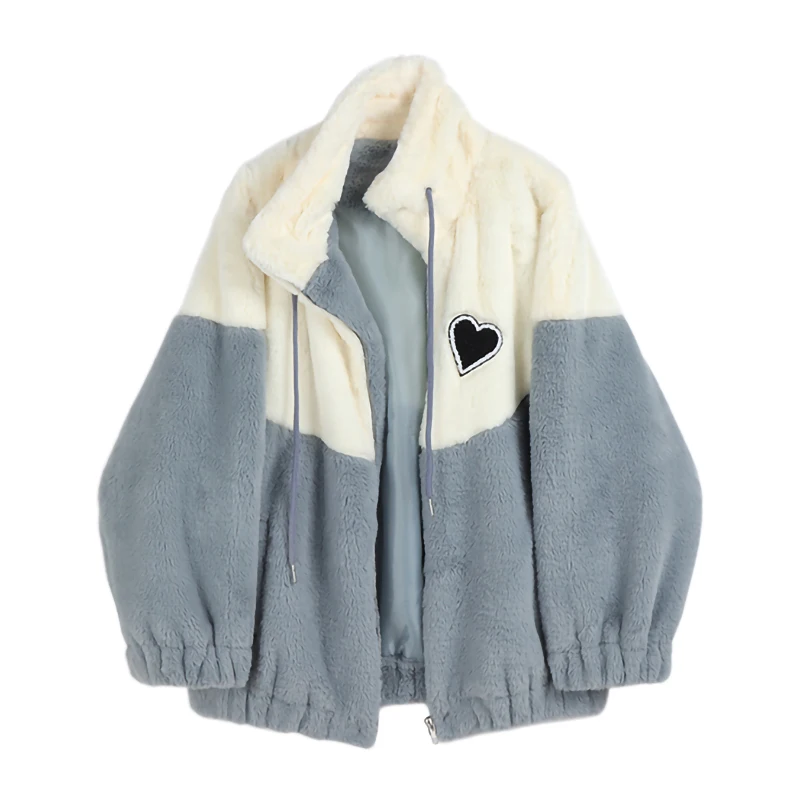 Zipper Jacket For Woman Imitation Rabbit Fur Coat Real Fur Winter Clothes Women Long Sleeve Oversize Tops Streetwear Warm Jacket
Zipper Jacket For Woman Imitation Rabbit Fur Coat Real Fur Winter Clothes Women Long Sleeve Oversize Tops Streetwear Warm Jacket