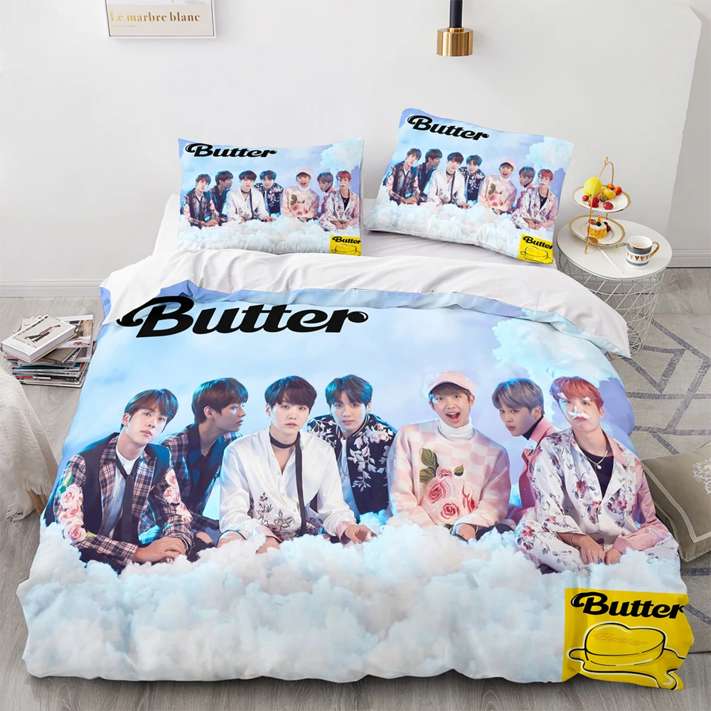 Bangtan Butter Bedding Set Single Twin Full Queen King Size Buttere Bed Set Aldult Kid Bedroom Duvetcover Sets 3D Print 025
Bangtan Butter Bedding Set Single Twin Full Queen King Size Buttere Bed Set Aldult Kid Bedroom Duvetcover Sets 3D Print 025
