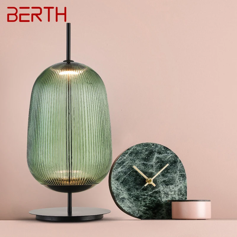 BERTH Contemporary GlassTable Lamp Nordic Fashionable Living Room Bedroom Personality Creative LED Decoration Desk Light
BERTH Contemporary GlassTable Lamp Nordic Fashionable Living Room Bedroom Personality Creative LED Decoration Desk Light