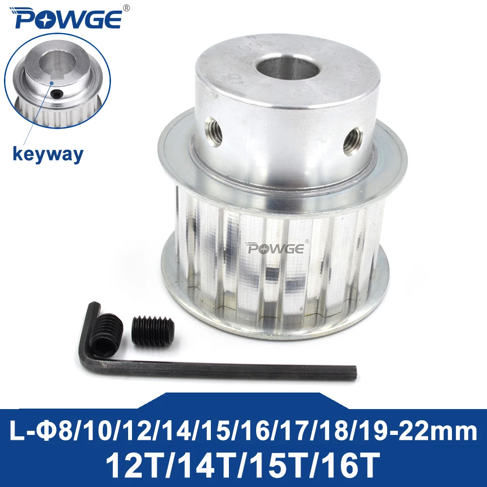 POWGE Шкив ГРМ алюминиевый 12/14/15/16 зубов
POWGE Шкив ГРМ алюминиевый 12/14/15/16 зубов