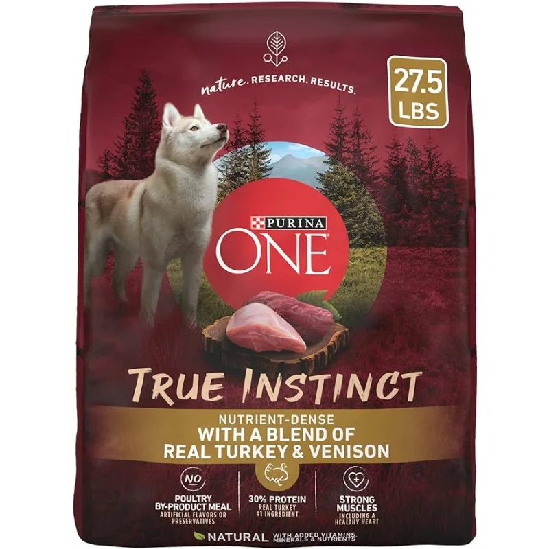 

True Instinct With A Blend Of Real Turkey and Venison Dry Dog Food - 27.5 lb. Bag