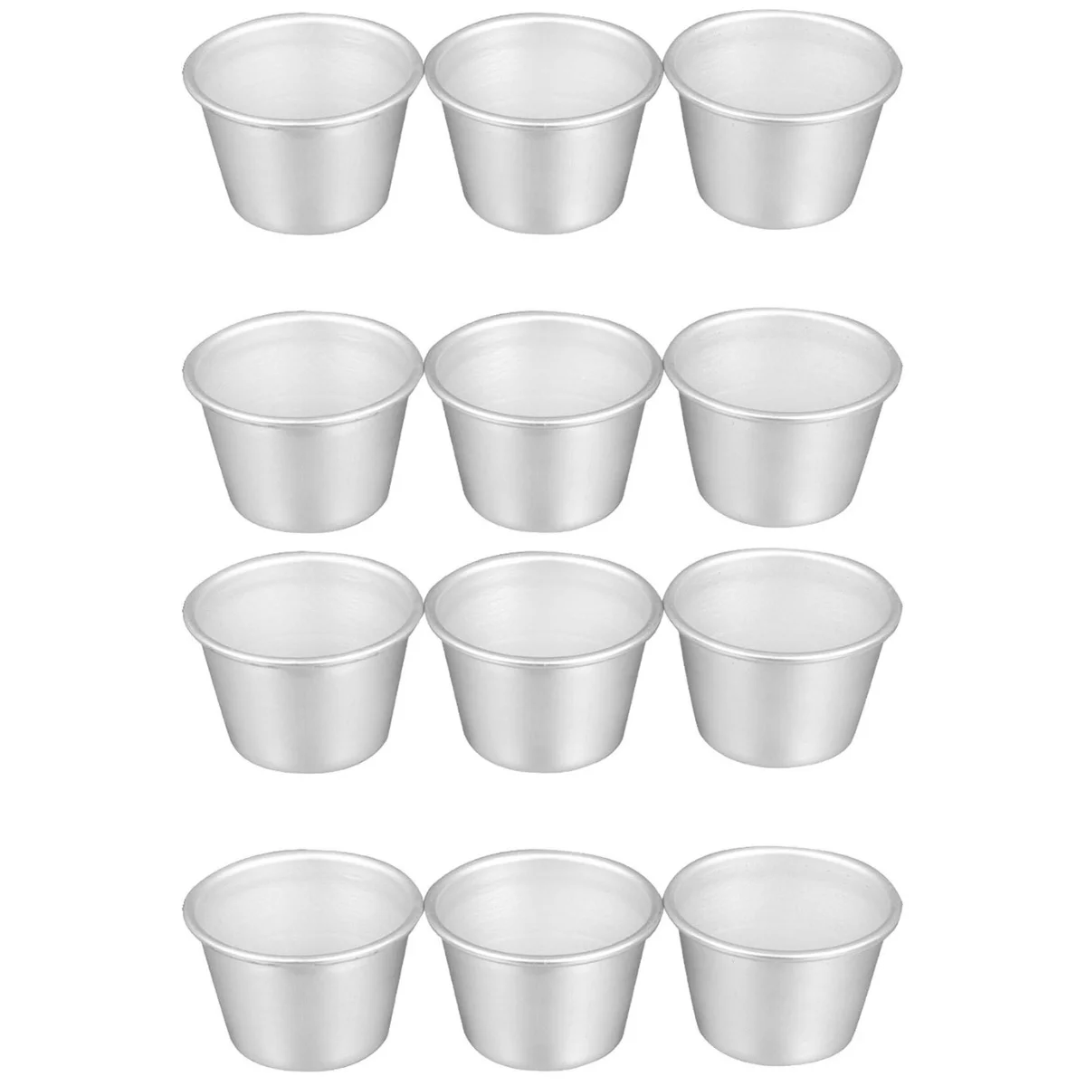 12 pcs Individual Pudding Molds Cheesecake Pans Chocolate Mold Cupcake Cup Pudding Molds Cups
12 pcs Individual Pudding Molds Cheesecake Pans Chocolate Mold Cupcake Cup Pudding Molds Cups