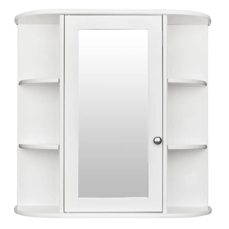 Chic White Wall Mounted Bathroom Storage Cabinet with Mirror Door & 8 Shelves, Medicine Cabinet Organizer Perfect for Kitchen La
Chic White Wall Mounted Bathroom Storage Cabinet with Mirror Door & 8 Shelves, Medicine Cabinet Organizer Perfect for Kitchen La