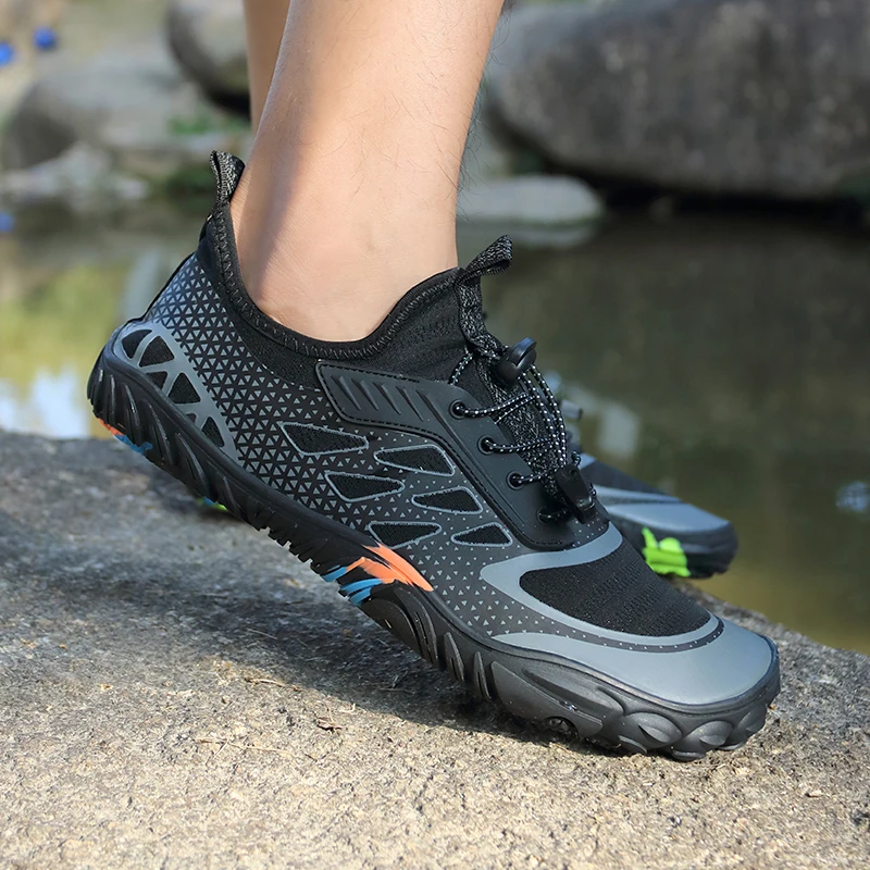 Comfortable Non Slip Outdoor Hiking Shoes Quick-drying Barefoot River Aqua Shoes Breathable Seaside Beach Upstream Water Shoes
Comfortable Non Slip Outdoor Hiking Shoes Quick-drying Barefoot River Aqua Shoes Breathable Seaside Beach Upstream Water Shoes