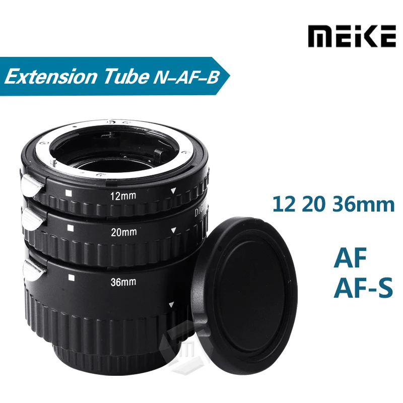Meike Auto Focus Macro Extension Tube Ring For Nikon D7200 D7100 D5600 D5100 D5200 D5300 D3200 D3100 D850 D750 D610 D3300 D90
Meike Auto Focus Macro Extension Tube Ring For Nikon D7200 D7100 D5600 D5100 D5200 D5300 D3200 D3100 D850 D750 D610 D3300 D90