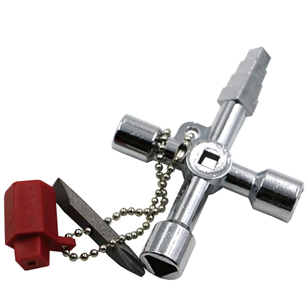 Accessories Switch Elevator Plumber Multifunction Key Wrench Train Electrical Cabinet Cross Universal Square Triangular
Accessories Switch Elevator Plumber Multifunction Key Wrench Train Electrical Cabinet Cross Universal Square Triangular