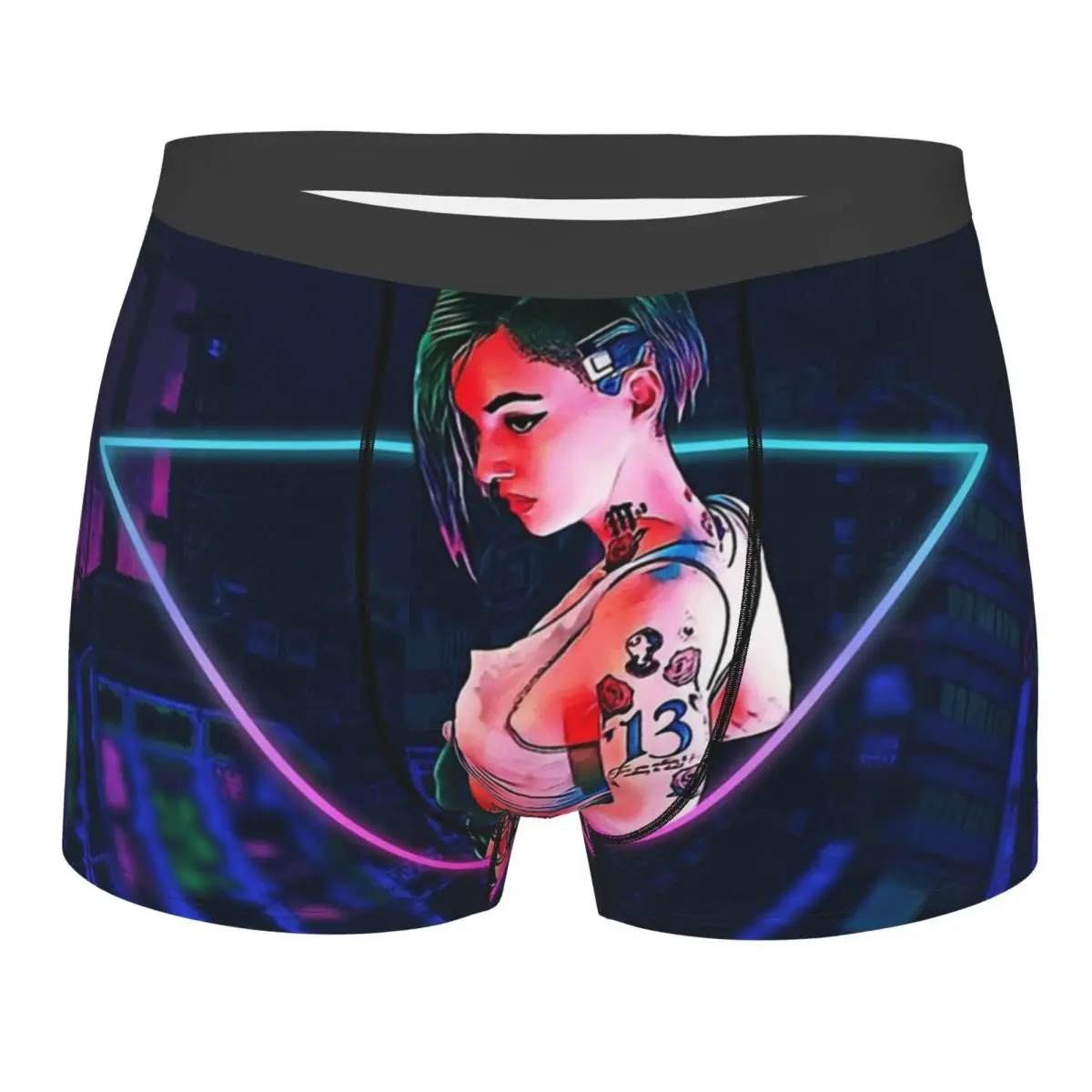 Judy Cyberpunk мужские боксеры нижнее белье Cyberpunk, очень дышащее, высокое качество, идея подарка
Judy Cyberpunk мужские боксеры нижнее белье Cyberpunk, очень дышащее, высокое качество, идея подарка