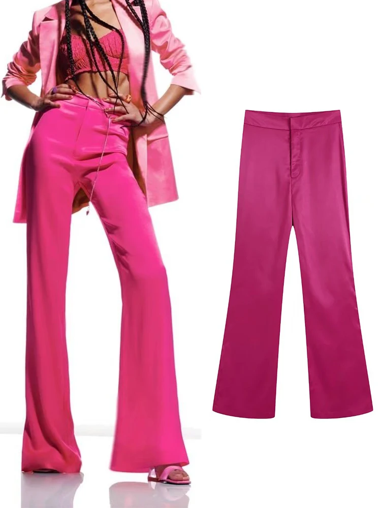 ZAR 2022 New Women'S Pants Fashion Loose Full Length Ladies Trousers Casual High Waist Wide Pants For Women
ZAR 2022 New Women'S Pants Fashion Loose Full Length Ladies Trousers Casual High Waist Wide Pants For Women