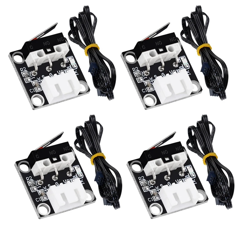 

4Sets XYZ Axis Mini Limit Switch Mechanical Switch End Stop 3Pin 3D Printer Parts For Creality CR10 CR10S Ender3
