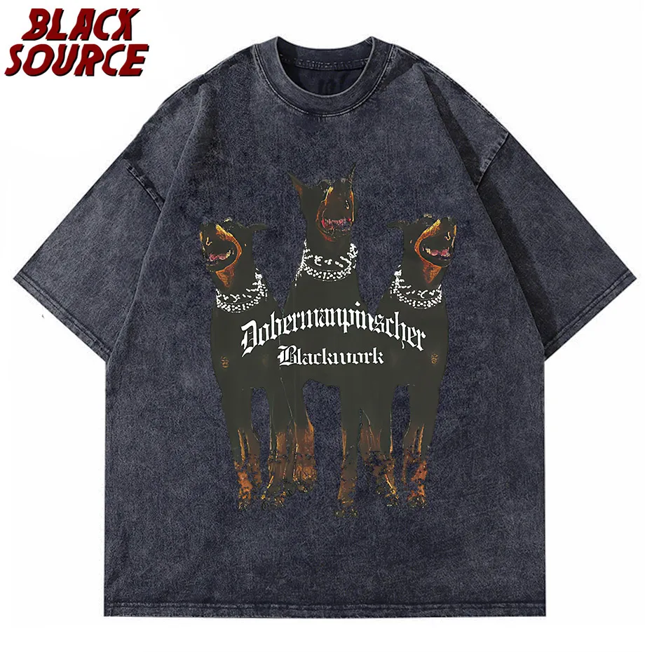 Mens Oversized T Shirt Streetwear Hip Hop Rottweiler Doberman Print Tshirts Harajuku Casual Cotton 2022 Summer Short Sleeve Tees
Mens Oversized T Shirt Streetwear Hip Hop Rottweiler Doberman Print Tshirts Harajuku Casual Cotton 2022 Summer Short Sleeve Tees