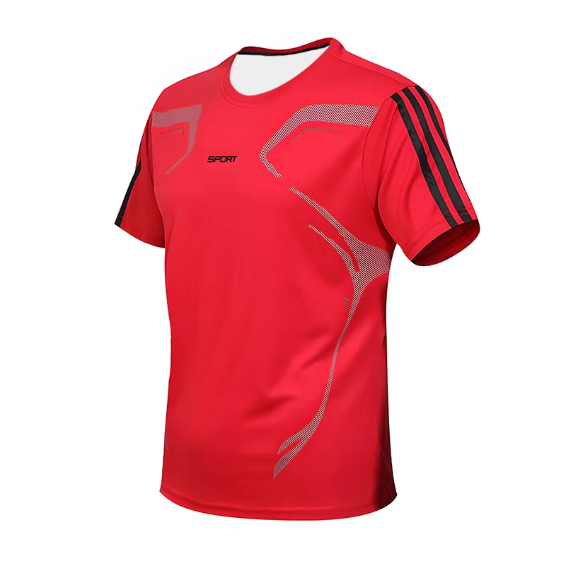 Summer men's short sleeved sports T-shirt gym fitness jogging track and field suit quick drying fashion round neck oversized top
Summer men's short sleeved sports T-shirt gym fitness jogging track and field suit quick drying fashion round neck oversized top