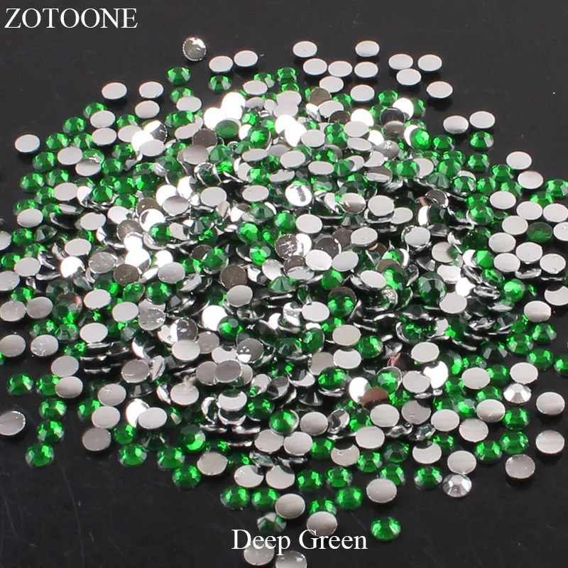 ZOTOONE FlatBack Resin Nail Art Non HotFix Deep Green Rhinestones Stones For Clothes DIY Strass Crystals Applique Decorations E
ZOTOONE FlatBack Resin Nail Art Non HotFix Deep Green Rhinestones Stones For Clothes DIY Strass Crystals Applique Decorations E