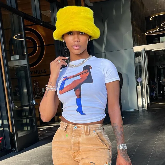 Fitness Women Sweatshirt Short Sleeve Funny Printed 2023 Summer Casual T-shirt High Street Activewear Blouse Femme Pullovers Tee
Fitness Women Sweatshirt Short Sleeve Funny Printed 2023 Summer Casual T-shirt High Street Activewear Blouse Femme Pullovers Tee