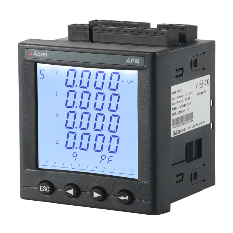 three phase measure current voltage Kw kwh hz energy meter APM series with ethernet output
three phase measure current voltage Kw kwh hz energy meter APM series with ethernet output