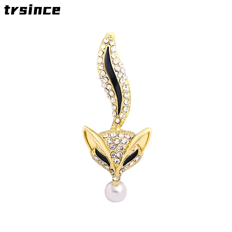 Stylish Minimalist Design Fox Pearl Brooch Lady Suit Corsage Silk Scarf Shawl Buckle Pin Brooch Jewelry
Stylish Minimalist Design Fox Pearl Brooch Lady Suit Corsage Silk Scarf Shawl Buckle Pin Brooch Jewelry