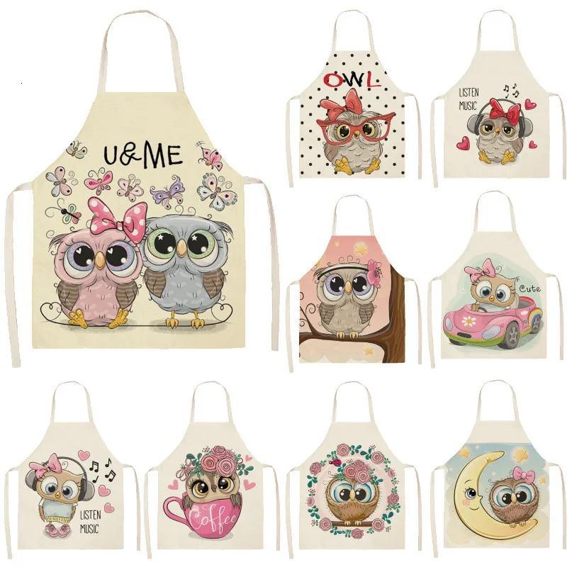 Creative Cute Owl Sleeveless Apron Aprons for Woman Chef Apron Linen Apron Kitchen Accessories Baking Accessories Cooking Waist
Creative Cute Owl Sleeveless Apron Aprons for Woman Chef Apron Linen Apron Kitchen Accessories Baking Accessories Cooking Waist