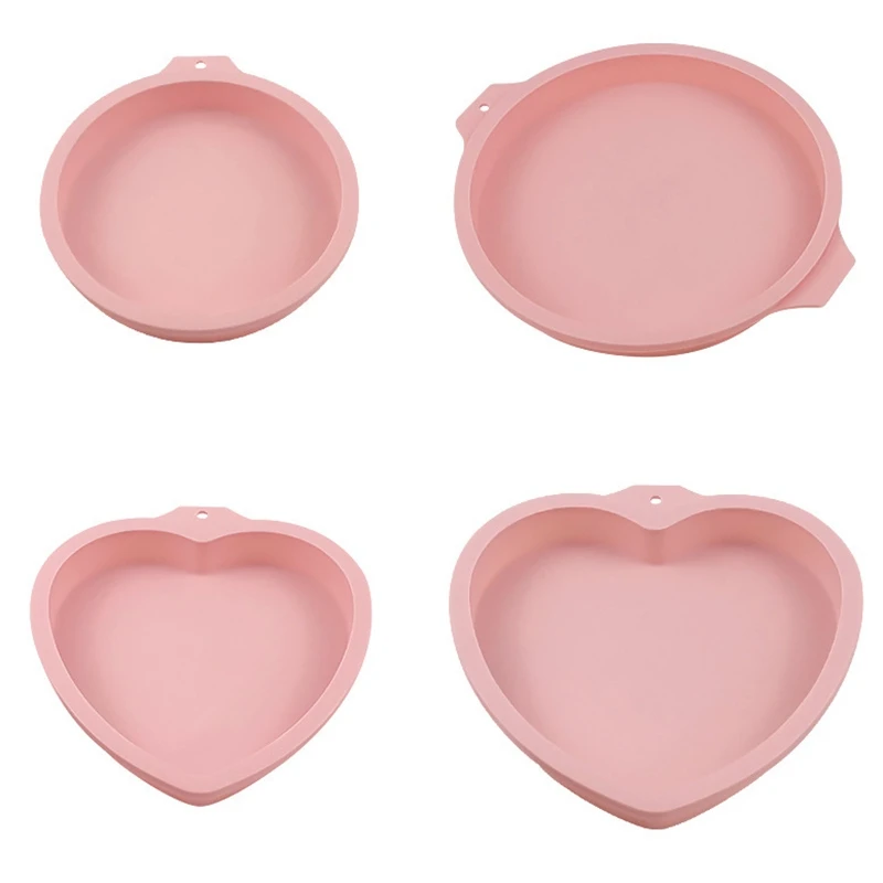 Heart-Shaped Rainbow Cake Plate Silica Gel Mold Round Qifeng Cake Mold Layered Baking Plate Grinding Tool
Heart-Shaped Rainbow Cake Plate Silica Gel Mold Round Qifeng Cake Mold Layered Baking Plate Grinding Tool