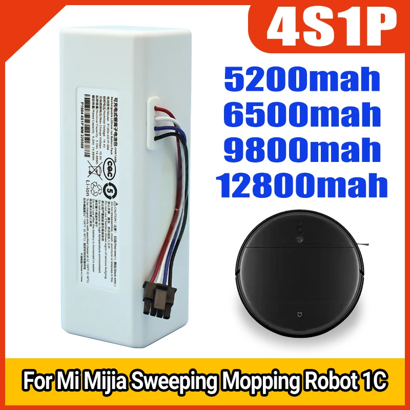 Original Robot Battery 1C P1904-4S1P-MM for Xiaomi Mijia Mi Vacuum Cleaner Sweeping Mopping Robot Replacement Battery G1
Original Robot Battery 1C P1904-4S1P-MM for Xiaomi Mijia Mi Vacuum Cleaner Sweeping Mopping Robot Replacement Battery G1
