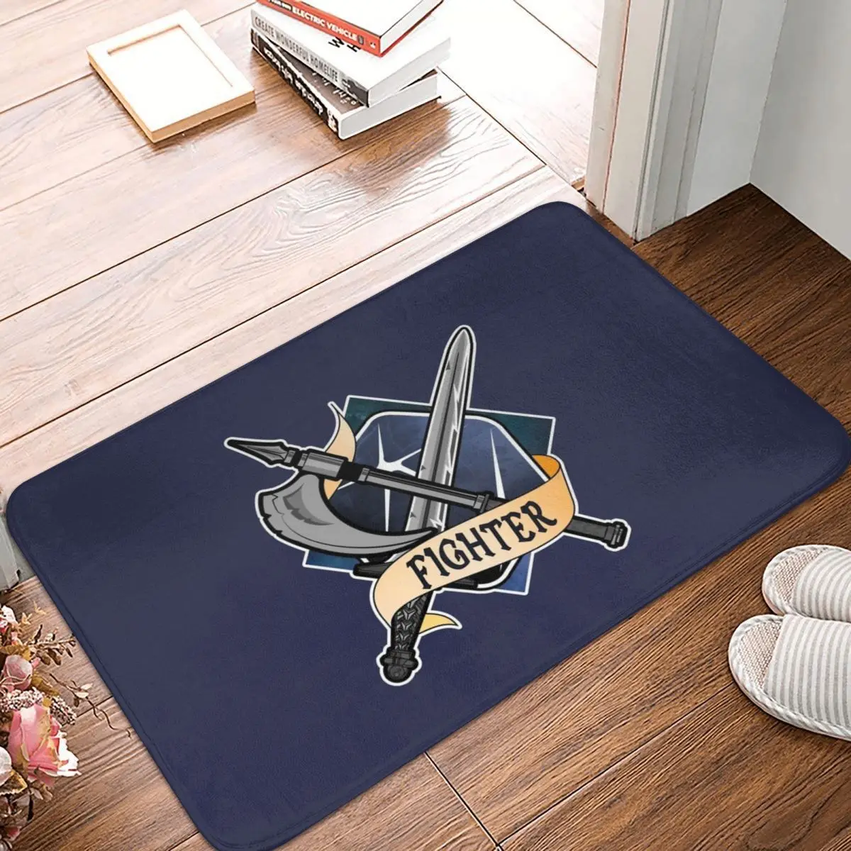 

DND - Fighter Doormat Polyester Floor Mat Antiwear Carpet Kitchen Entrance Home Rugs Mats Balcony Anti-slip Footpad