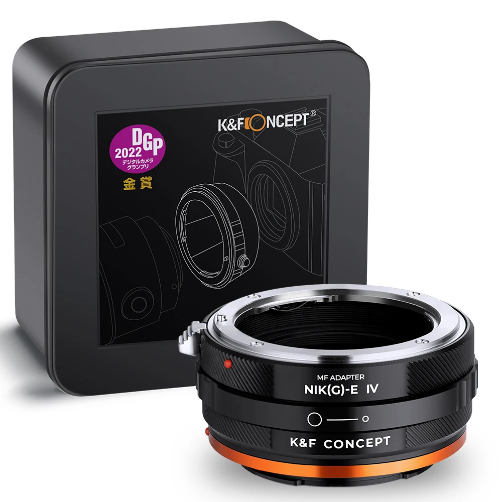 K&F Concept Lens Adapter IV Pro Nikon G NG mount lens to Sony E a5000 a6000 A7II A7R A7R4 A7c A9 A7S A7S3 a1 NEX5 NEX7
K&F Concept Lens Adapter IV Pro Nikon G NG mount lens to Sony E a5000 a6000 A7II A7R A7R4 A7c A9 A7S A7S3 a1 NEX5 NEX7