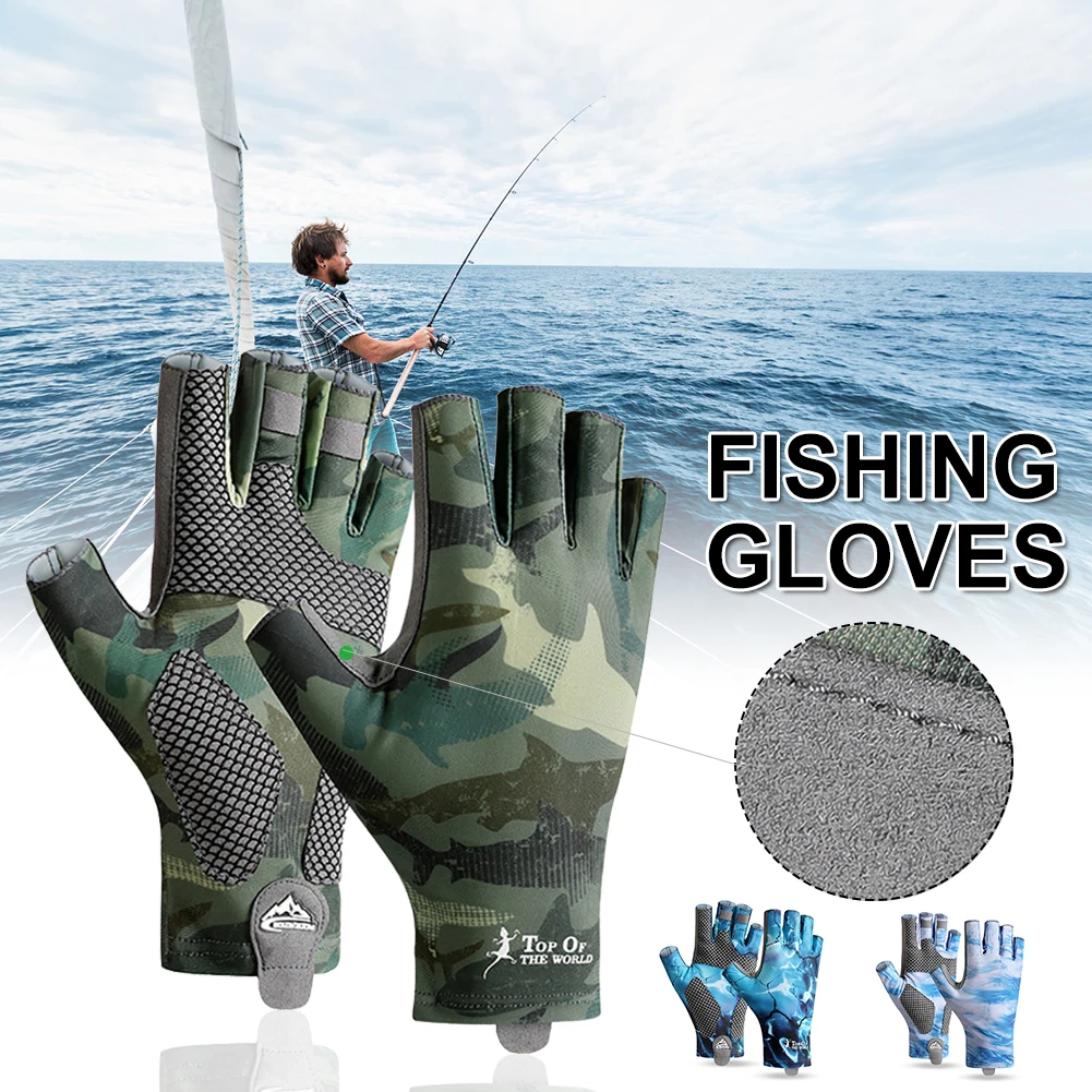 Fingerless Fishing Gloves Men Women Outdoor Breathable Fishing Protection Sports Boating Fish Equipment Angling Sailing Glove
Fingerless Fishing Gloves Men Women Outdoor Breathable Fishing Protection Sports Boating Fish Equipment Angling Sailing Glove