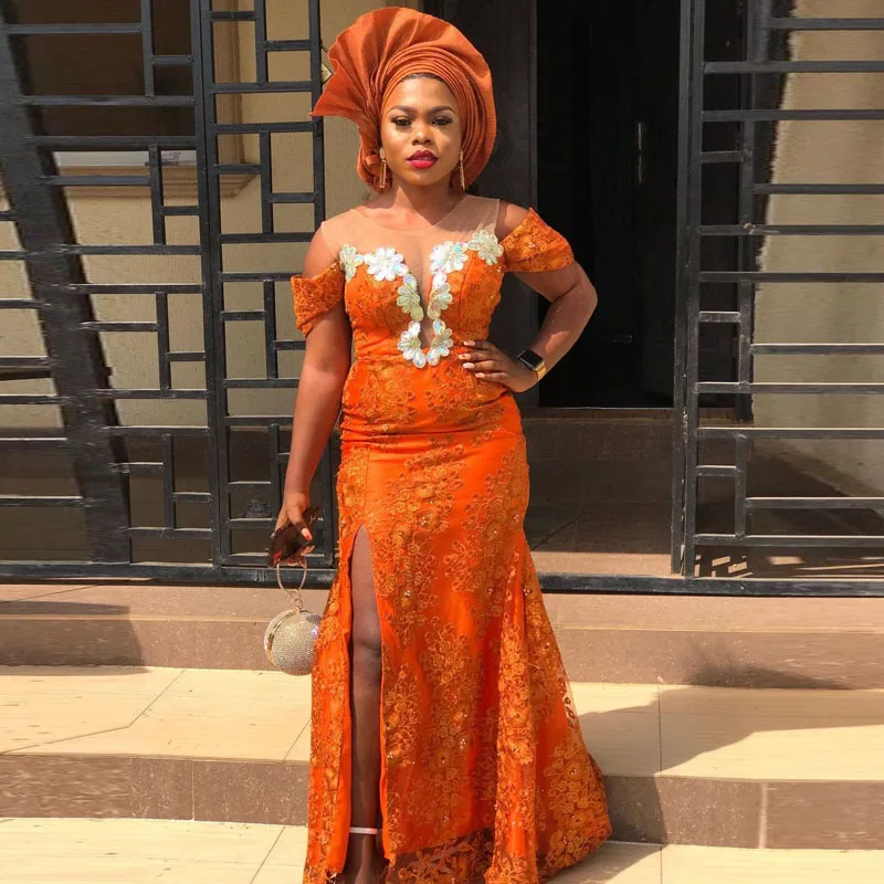 Кружевное платье для выпускного вечера Aso Ebi, платья с открытыми плечами, свадебные вечерние платья с бусинами и Боковым Разрезом, вечерние п...
Кружевное платье для выпускного вечера Aso Ebi, платья с открытыми плечами, свадебные вечерние платья с бусинами и Боковым Разрезом, вечерние п...