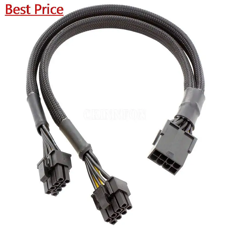 200Pcs/lot Network Computer Graphics Card Power Line Gpu8pin 6 + 2 Expansion Line 18awg One Split Two 8p to Double 8p 
200Pcs/lot Network Computer Graphics Card Power Line Gpu8pin 6 + 2 Expansion Line 18awg One Split Two 8p to Double 8p
