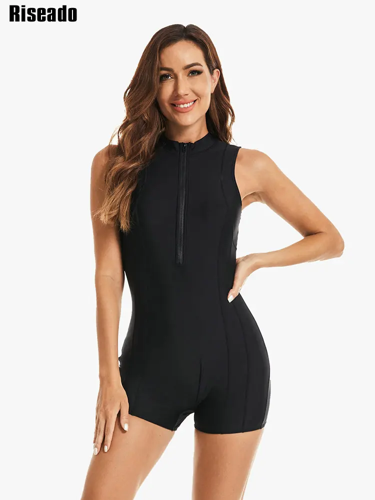 Женский купальный костюм Riseado, цельный черный купальник, Спортивный Купальный костюм для серфинга, купальный костюм для мальчиков
Женский купальный костюм Riseado, цельный черный купальник, Спортивный Купальный костюм для серфинга, купальный костюм для мальчиков