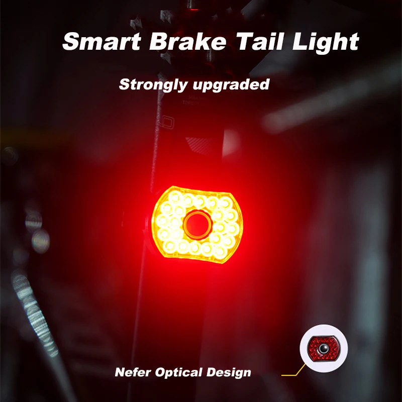 Rear Lights Bicycle High Visibility Warning Lamp LED Reflective Tail Cycling Lantern Cycle Accessories Running Lights Indicator
Rear Lights Bicycle High Visibility Warning Lamp LED Reflective Tail Cycling Lantern Cycle Accessories Running Lights Indicator