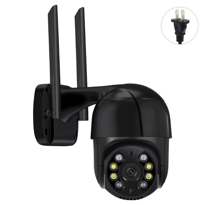 Outdoor Security Camera, Wireless WiFi IP Camera, Wireless 360° View Pan Tilt Camera, Auto Tracking Motion Detection
Outdoor Security Camera, Wireless WiFi IP Camera, Wireless 360° View Pan Tilt Camera, Auto Tracking Motion Detection