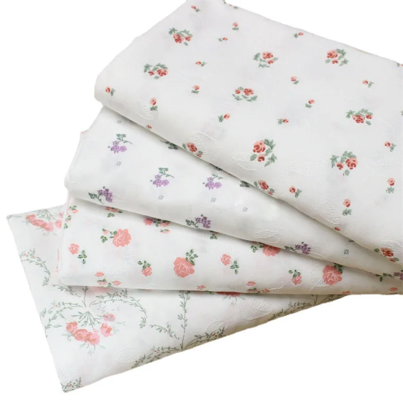 Flower Series Printed Cotton Jacquard Fabric By Meters High Quality Cotton Fabric for DIY Sewing Accessories Shirts Dress Cloth
Flower Series Printed Cotton Jacquard Fabric By Meters High Quality Cotton Fabric for DIY Sewing Accessories Shirts Dress Cloth