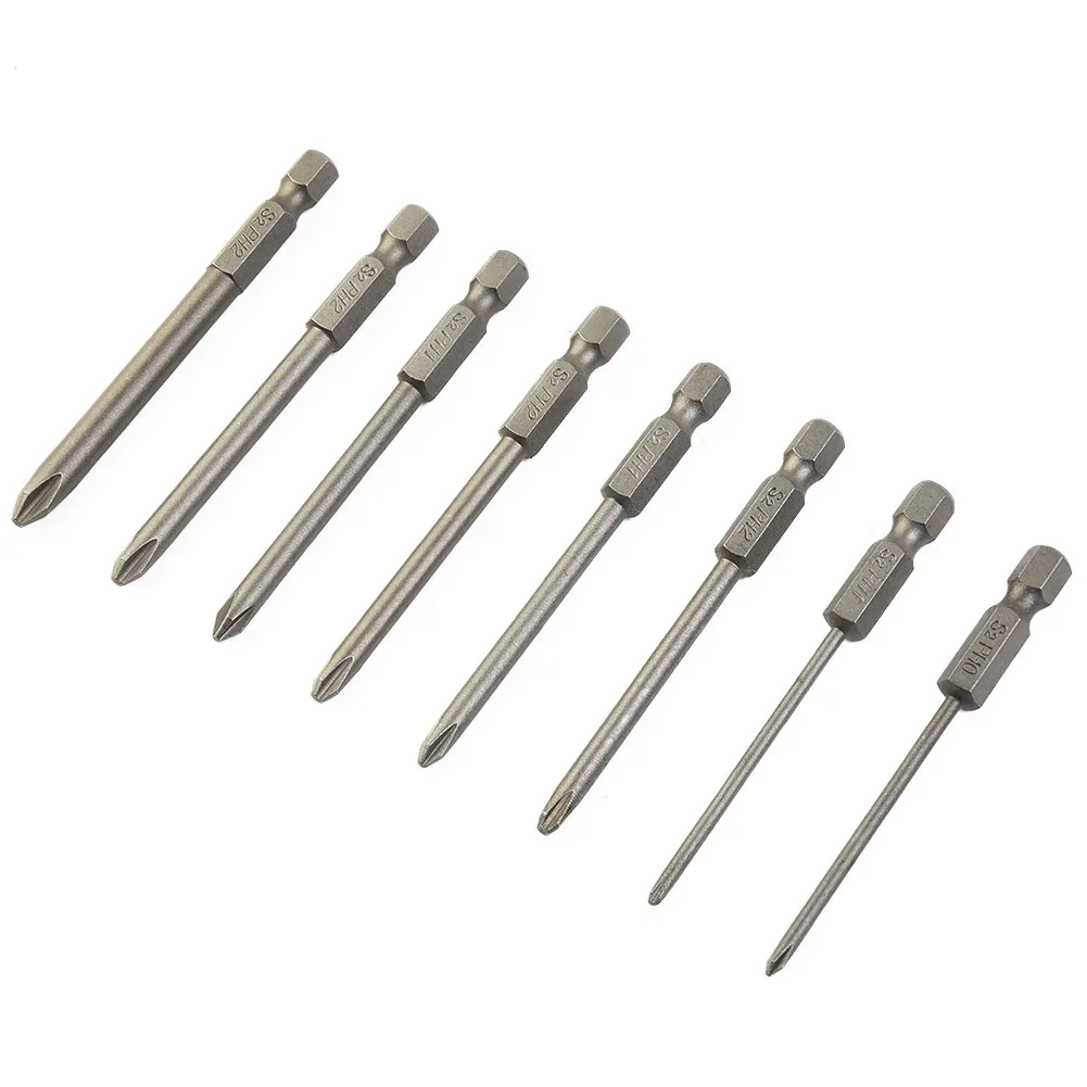 Multi Functional Magnetic Cross Head Screwdriver Bit Set (8 Pieces 1/4 Inch Hex Shank) for Electric and Manual Tools
Multi Functional Magnetic Cross Head Screwdriver Bit Set (8 Pieces 1/4 Inch Hex Shank) for Electric and Manual Tools