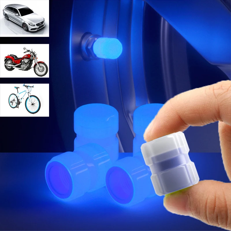 4Pcs Luminous Valve Caps Fluorescent Night Glowing Car Motorcycle Bicycle Wheel Styling Tyre Hub Universal Cap Decor Five styles
4Pcs Luminous Valve Caps Fluorescent Night Glowing Car Motorcycle Bicycle Wheel Styling Tyre Hub Universal Cap Decor Five styles