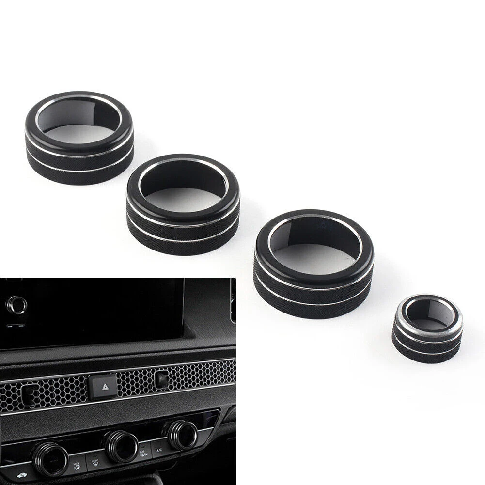 Brand New AC Knob Cover Sound Ring Cover Anti-Rust Anti-Scratch Overwrite Paste 4pcs/Set AC Switch Control Trim
Brand New AC Knob Cover Sound Ring Cover Anti-Rust Anti-Scratch Overwrite Paste 4pcs/Set AC Switch Control Trim