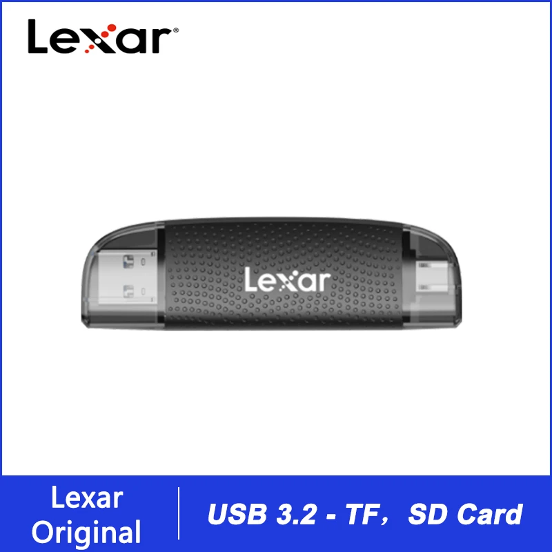 Lexar 310U TF SD Card Reader 3.2 USB Interface with Micro SD TF SD Card Slot to USB Flash Drive Memory Card Reader for Phone
Lexar 310U TF SD Card Reader 3.2 USB Interface with Micro SD TF SD Card Slot to USB Flash Drive Memory Card Reader for Phone
