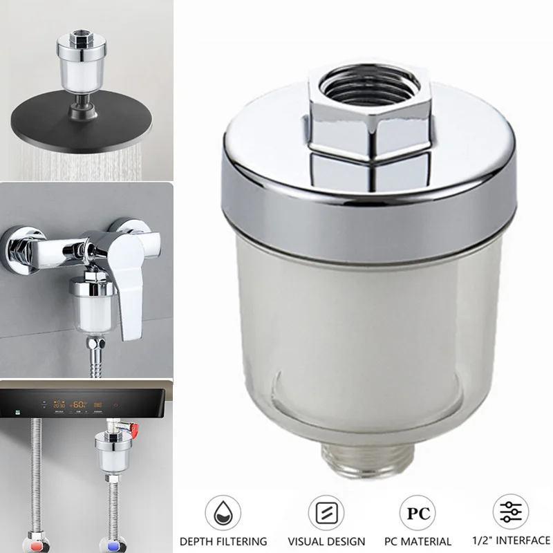 Universal Shower Filter PP Cotton 5 Micron Purifier Output Home Kitchen Faucet Front Purification Strainer Bathroom Accessories
Universal Shower Filter PP Cotton 5 Micron Purifier Output Home Kitchen Faucet Front Purification Strainer Bathroom Accessories