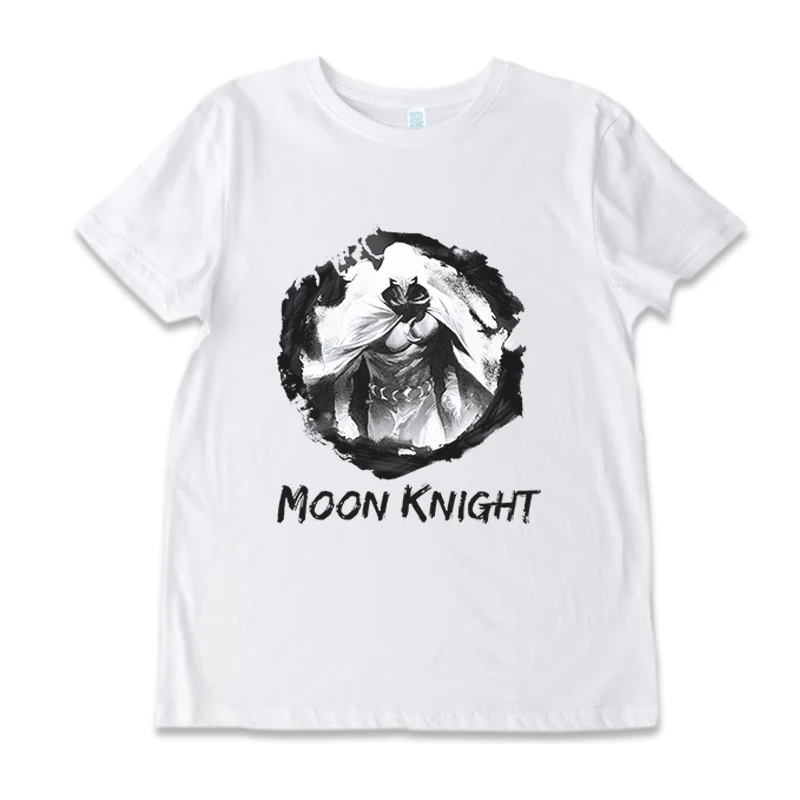 Футболка moon knight, белая футболка, хлопковые повседневные топы из сукна, черная футболка, женская одежда
Футболка moon knight, белая футболка, хлопковые повседневные топы из сукна, черная футболка, женская одежда