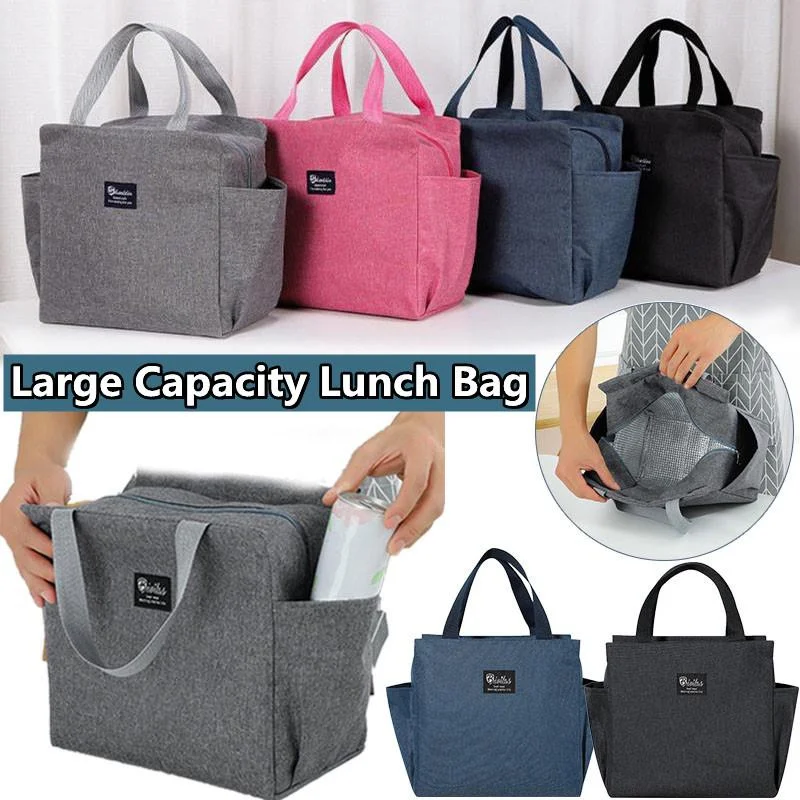Large Capacity Thermal Lunch Bags Portable Oxford Fresh Cooler Pouch For Office Student Convenient Lunch Box Tote /Picnic Bag
Large Capacity Thermal Lunch Bags Portable Oxford Fresh Cooler Pouch For Office Student Convenient Lunch Box Tote /Picnic Bag
