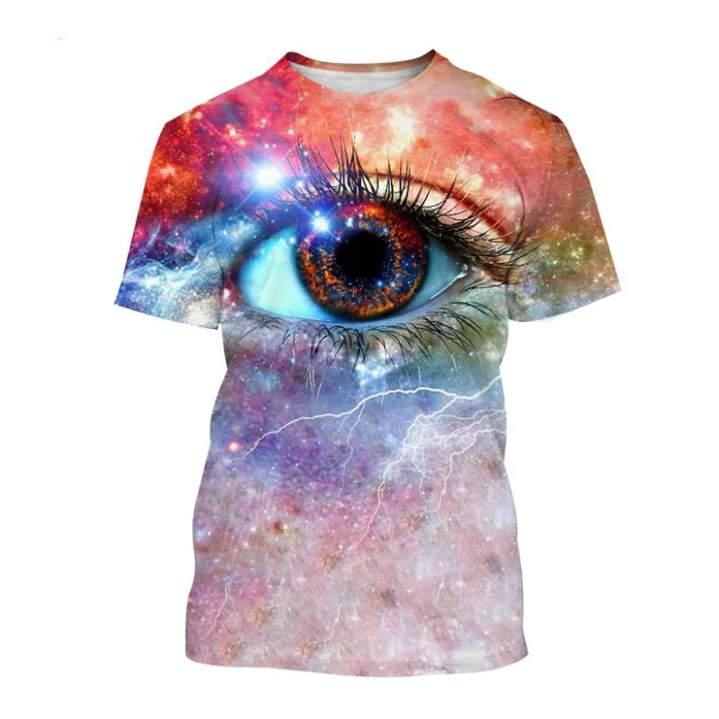 New Hot Sale Eye Art 3D Print Men's Short Sleeve T-shirt Fashion Casual Human Face Organ Eye Design Print Short Sleeve Top
New Hot Sale Eye Art 3D Print Men's Short Sleeve T-shirt Fashion Casual Human Face Organ Eye Design Print Short Sleeve Top