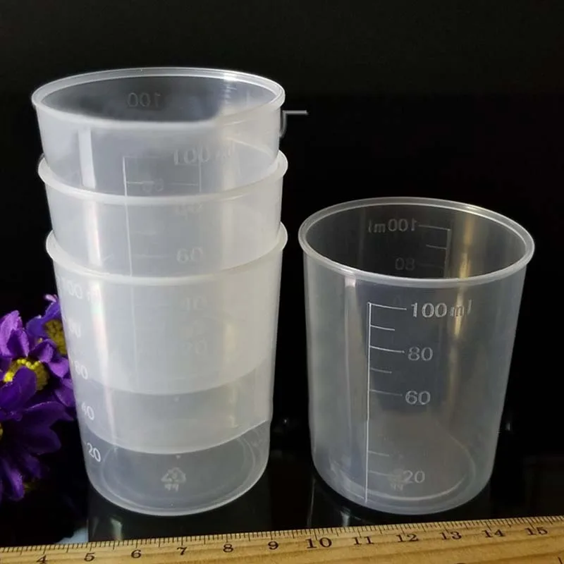10pcs Measuring Cups 20-100ml Plastic Graduated Measuring Cup Liquid Container Kitchen Bar Supplies
10pcs Measuring Cups 20-100ml Plastic Graduated Measuring Cup Liquid Container Kitchen Bar Supplies