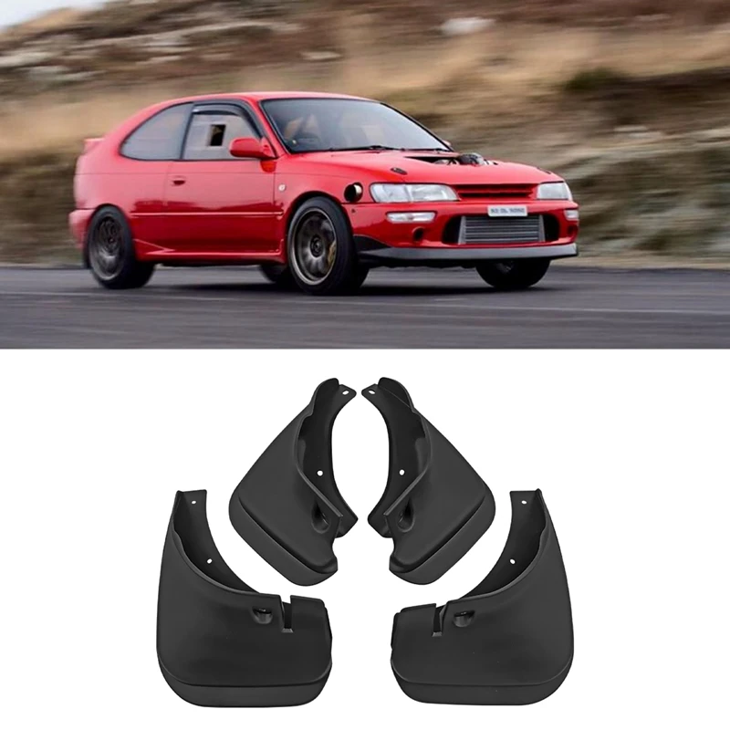 4Pcs Car Mud Flaps Mudguards Fender Accessories For Toyota Corolla Hatchback AE100 1993-1998
4Pcs Car Mud Flaps Mudguards Fender Accessories For Toyota Corolla Hatchback AE100 1993-1998