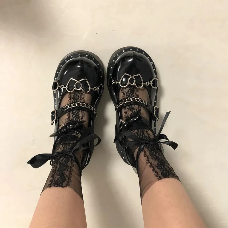Summer Lolita Metal High Heels Mary Jane Sponge Platform Buckle Small Leather Shoes Women'S Retro Love Party Banquet Shoes
Summer Lolita Metal High Heels Mary Jane Sponge Platform Buckle Small Leather Shoes Women'S Retro Love Party Banquet Shoes