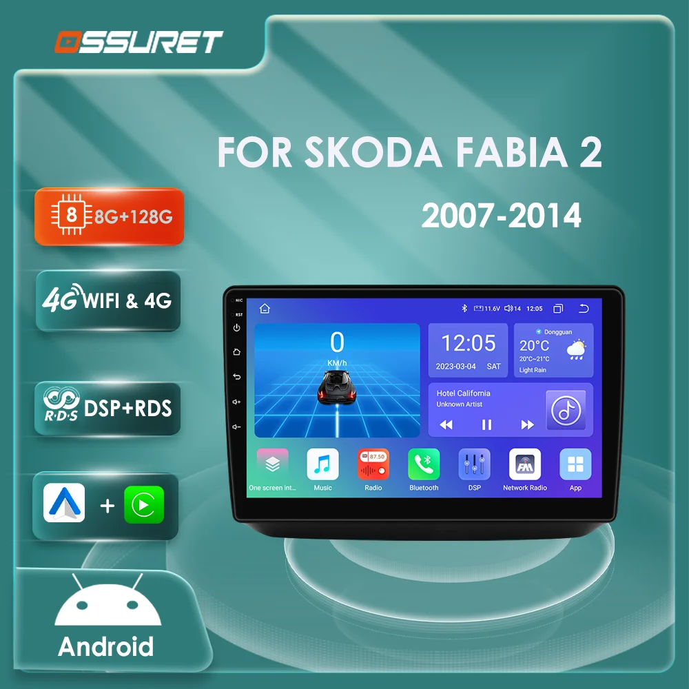 Автомагнитола на Android 12, мультимедийный плеер для Vw Skoda Fabia 2 2007-2014, беспроводной Carplay, 2din, GPS-навигация, стерео, аудио, rds, dsp
Автомагнитола на Android 12, мультимедийный плеер для Vw Skoda Fabia 2 2007-2014, беспроводной Carplay, 2din, GPS-навигация, стерео, аудио, rds, dsp