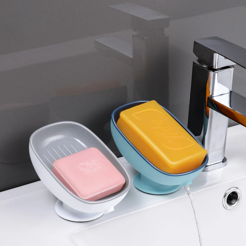 Super Suction Cup Soap Dish Drain Soap Box Soap Holder For Bathroom Shower Soap Dish Sponge Storage Plate Tray Bathroom Supplies
Super Suction Cup Soap Dish Drain Soap Box Soap Holder For Bathroom Shower Soap Dish Sponge Storage Plate Tray Bathroom Supplies